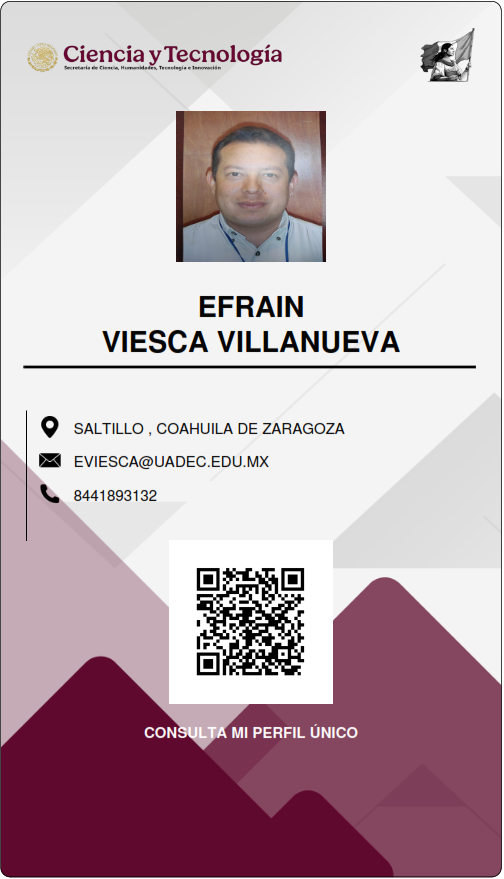 Dr. Efraín Viesca Villanueva